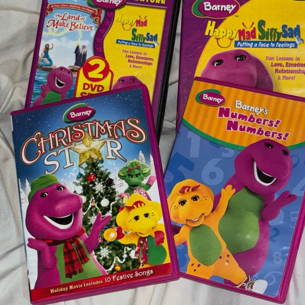 Barney Holiday and Educational DVD Set
